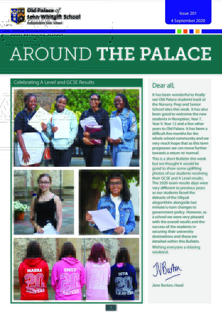 Bulletin cover