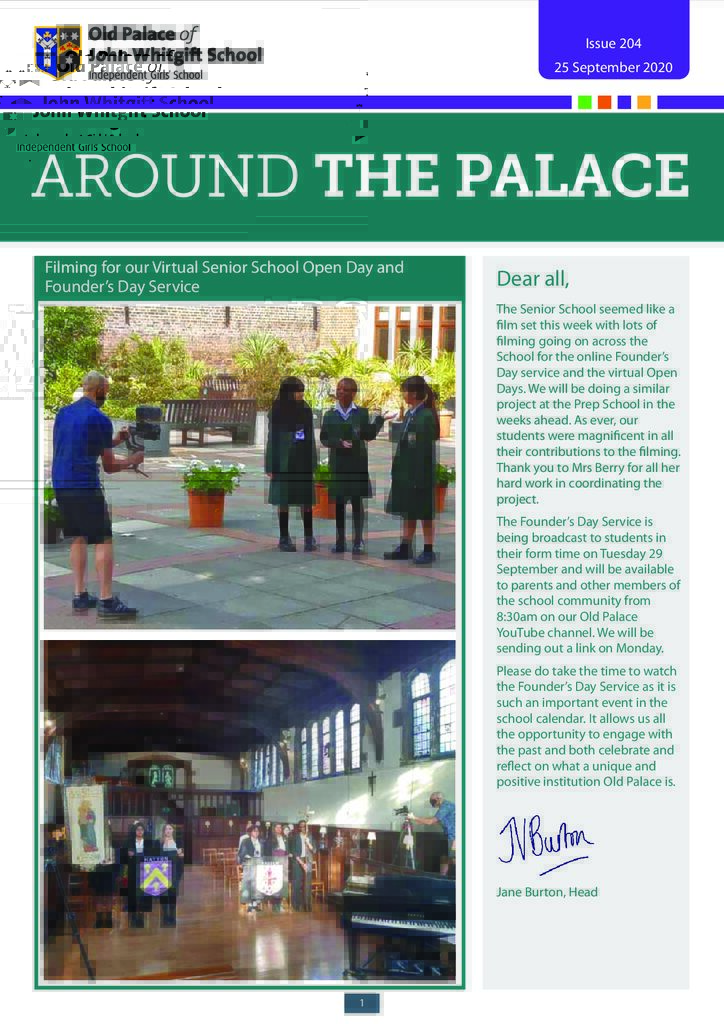 Bulletin cover