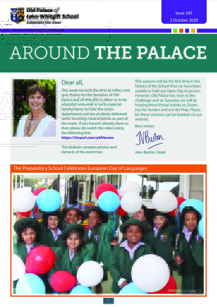 Bulletin cover