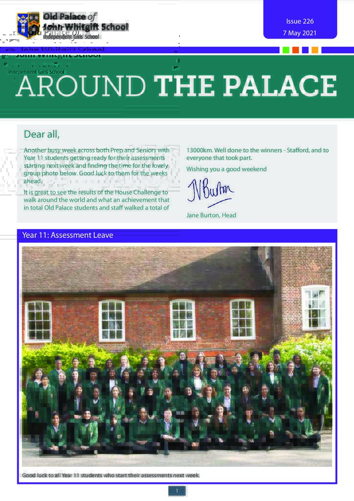 Bulletin cover