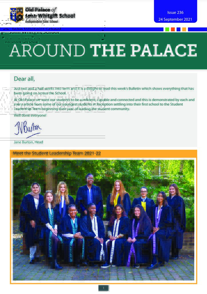 Bulletin cover