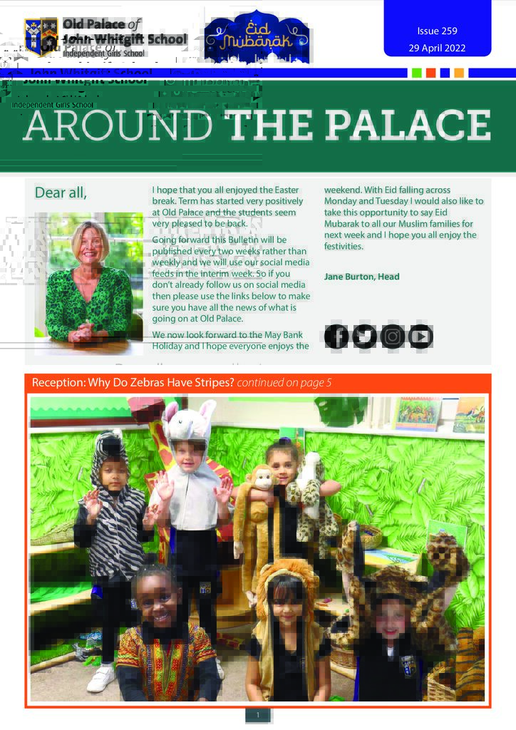 Bulletin cover