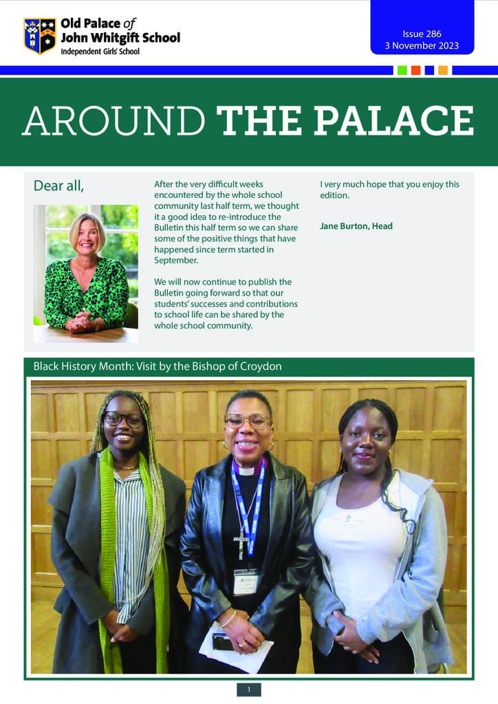 Bulletin cover