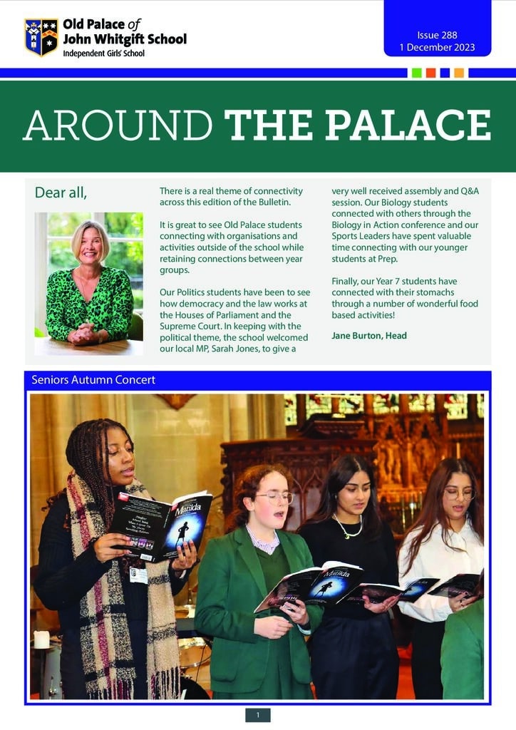 Bulletin cover